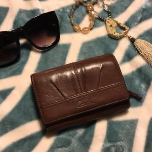 Genuine Leather Coach wallet
